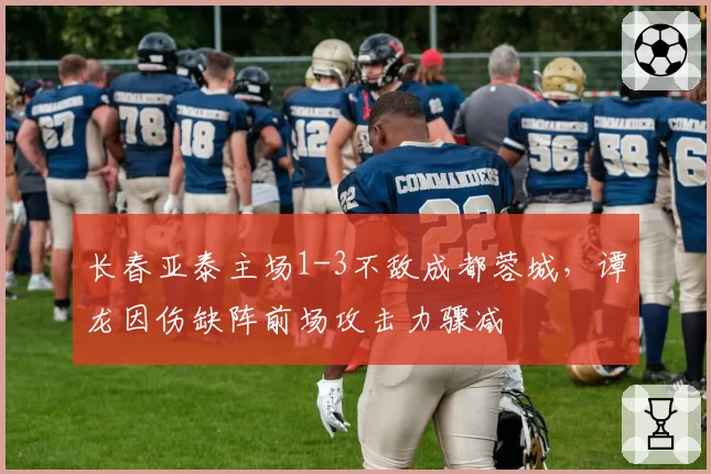 长春亚泰主场1-3不敌成都蓉城,谭龙因伤缺阵前场攻击力骤减